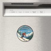 Colorado Copper Mountain Skifahren Magnet (In Situ (Geschirrspüler))
