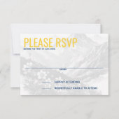 Colorado Couple Response Card RSVP Karte (Vorderseite)