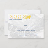 Colorado Couple Response Card RSVP Karte (Vorderseite)