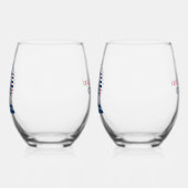 Colorado Couple Weinglas Ohne Stiel (Links)