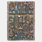 Colorado, Crested Butte. Antiquitätensammlung Decke (Vorderseite Vertikal)