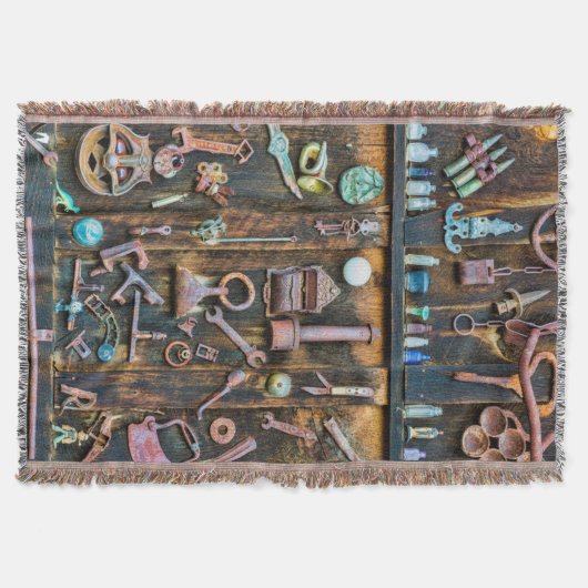 Colorado, Crested Butte. Antiquitätensammlung Decke (Vorderseite)