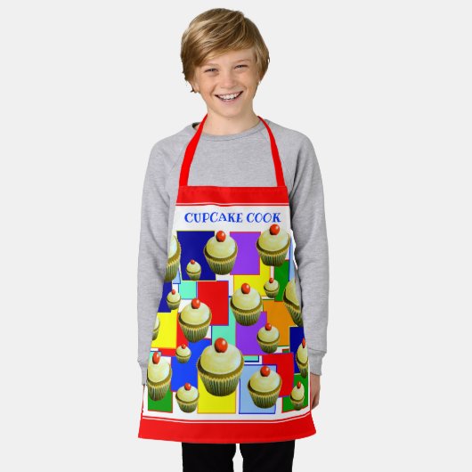 Colorado Cupcake Cook Kinder Schürze (Getragen)