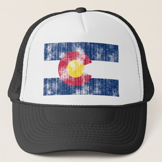 Colorado D Truckerkappe (Vorderseite)