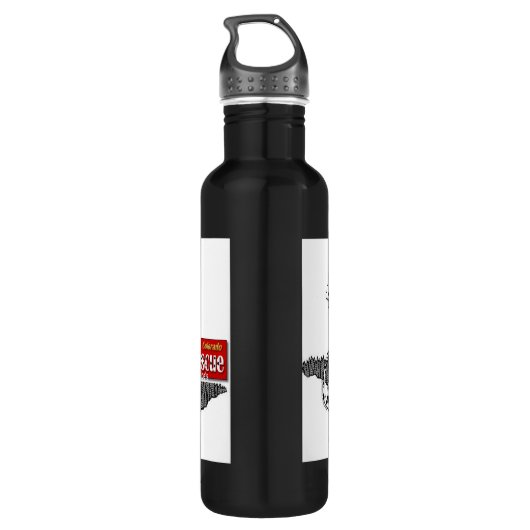 Colorado-Dalmatiner-Rettung Edelstahlflasche (Rückseite)