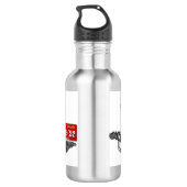 Colorado-Dalmatiner-Rettung Edelstahlflasche (Rückseite)