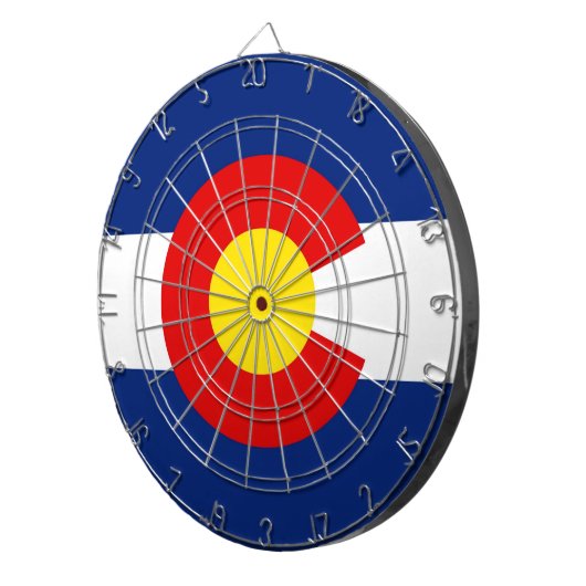 Colorado Dartscheibe (Vorderseite rechts)