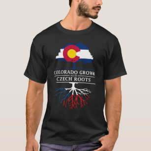 Colorado, das mit Tschechen gewachsen wird, T-Shirt