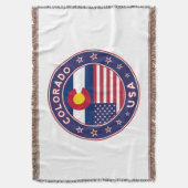 Colorado Decke (Vorderseite Vertikal)