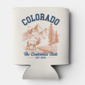 Colorado Deer Mountain | Adventure Vibes Dosenkühler (Rückseite)