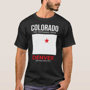 Colorado, Denver – Die Stadt mit einer Meile Höhe, T-Shirt