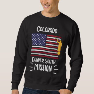 Colorado Denver South Mormon LDS Mission Missionar Sweatshirt