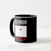Colorado, Denver – The Mile High City, USA Tasse (Vorderseite Links)