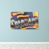 Colorado (Der Mile-High-Staat) Leinwanddruck (Insitu (Holzboden))