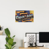 Colorado (Der Mile-High-Staat) Poster (Heimbüro)
