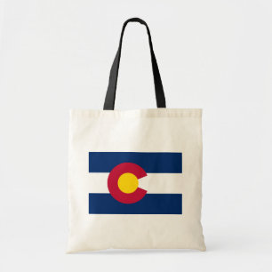 Colorado: Die Flagge des hundertjährigen US-Bundes Tragetasche