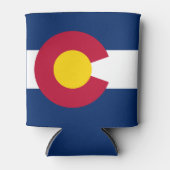 Colorado: Die hundertjährige US-Staatsflagge Dosenkühler (Vorderseite)