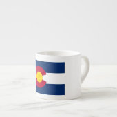 Colorado: Die hundertjährige US-Staatsflagge Espressotasse (Vorderseite Rechts)