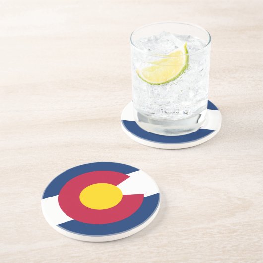 Colorado: Die hundertjährige US-Staatsflagge Getränkeuntersetzer (Seite)