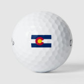 Colorado: Die hundertjährige US-Staatsflagge Golfball (Vorderseite)