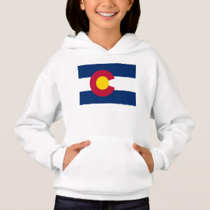 Colorado: Die hundertjährige US-Staatsflagge Hoodie