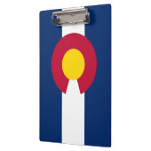 Colorado: Die hundertjährige US-Staatsflagge Klemmbrett (Links)