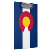 Colorado: Die hundertjährige US-Staatsflagge Klemmbrett (Rechts)