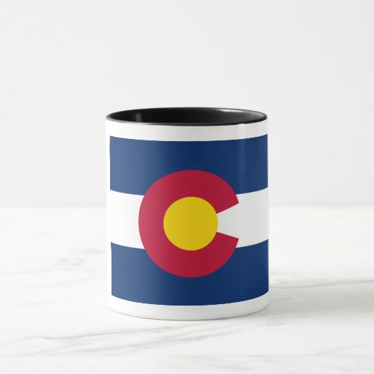 Colorado: Die hundertjährige US-Staatsflagge Tasse (Zentrum)