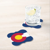 Colorado: Die hundertjährige US-Staatsflagge Untersetzer (Vor Ort)