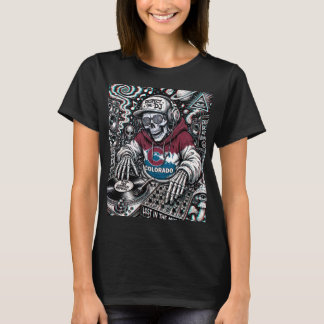 Colorado-Dj-Frau-T-Shirt T-Shirt