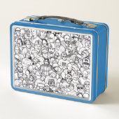 Colorado Dj Malbuch Binder Metall Brotdose (Rückseite)