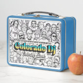 Colorado Dj Malbuch Binder Metall Brotdose (Beispiel)