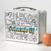 Colorado Dj Malbuch Binder Metall Brotdose (Beispiel)