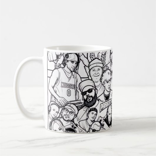 Colorado Dj Malbuch Kaffeetasse (Links)