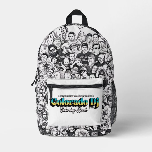 Colorado Dj Malbuch Rucksack 2 (Vorderseite)
