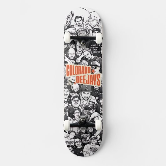 COLORADO DJ SKATEBOARD (Vorderseite)