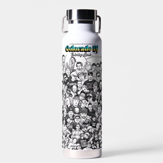 Colorado-DJ-Wasserflasche Trinkflasche (Vorne)