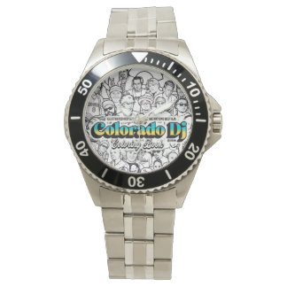 Colorado Djs Malbuch-Uhr Armbanduhr