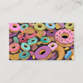 Colorado Doughnut Shop Bäckerei Einfache Visitenka Visitenkarte (Vorderseite)