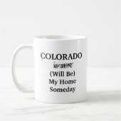 Colorado Dream Zuhause Kaffeetasse (Links)