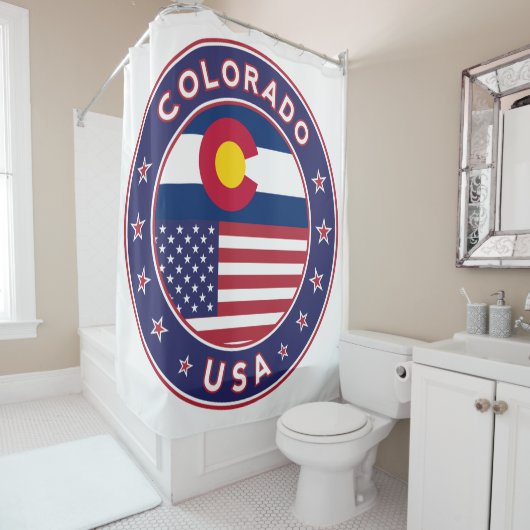 Colorado Duschvorhang (Beispiel)