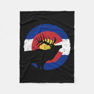 Colorado Elend Jagd T Shirt Co Staatsflagge Fleecedecke