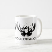 Colorado Elk Cool Colorado Elk Hunter Kaffeetasse (VorderseiteRechts)