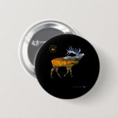 Colorado Elk Hunting Button (Vorne & Hinten)