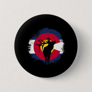 Colorado Elk - Staat von Colorado-Elch-Hunter - El Button