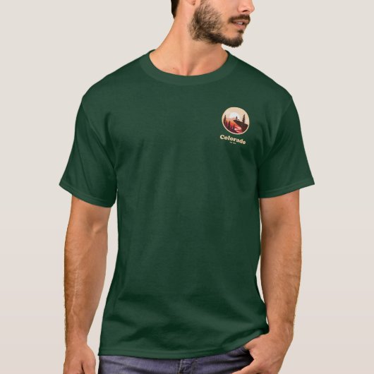 Colorado Est 1876 Dark T-Shirt (Vorderseite)
