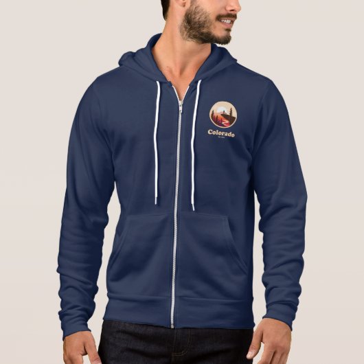Colorado EST 1876 Kapuzenpullover Hoodie (Vorderseite)
