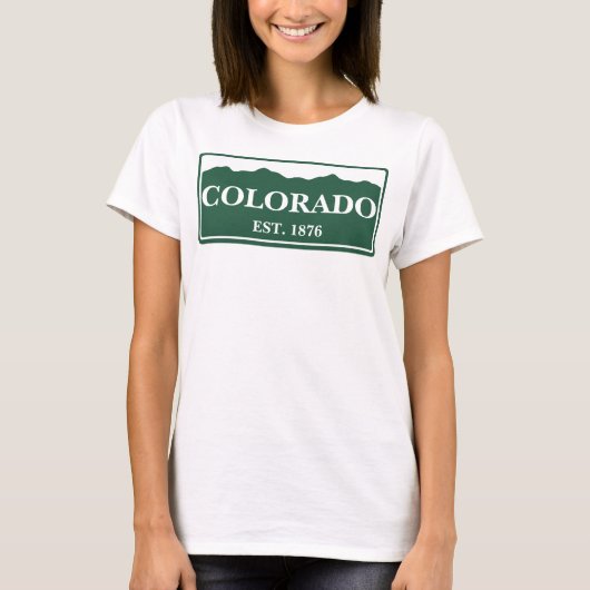 COLORADO - EST. 1876 T-Shirt (Vorderseite)