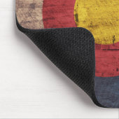 Colorado-Fahne aus Holz Mousepad (Ecke)