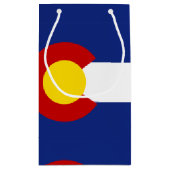 Colorado-Fahne Kleine Geschenktüte (Rückseite)